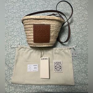 Loewe Raffia Shoulder Bag